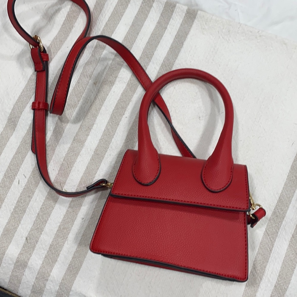 Mini red purse